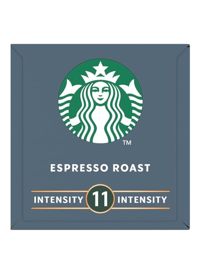 Starbucks - Espresso Roast By Nespresso Dark Roast Coffee 10 Capsules 57grams - Image 1