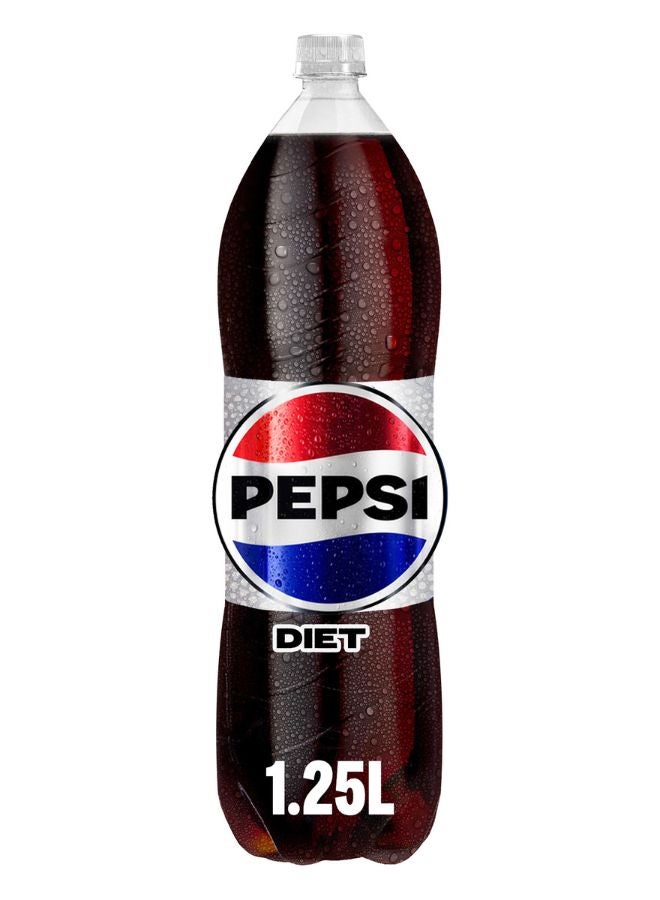 Pepsi Diet Carbonated Soft Drink Plastic Bottle 1.25Liters - Image 1