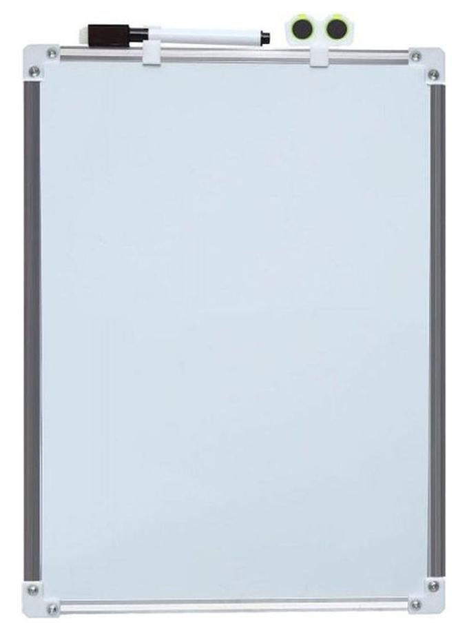 Whiteboard With Pen And Eraser White