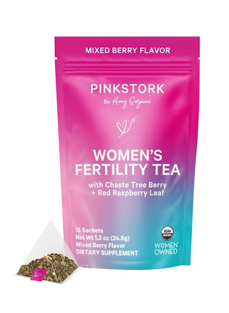 Pink Stork - Fertility Sweet Mint Tea - Image 1