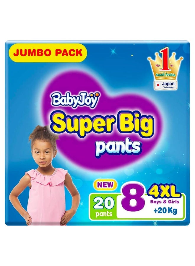 Super Big Pants Unisex, Size 8 (20+ Kg), 20 Pieces - pnsku/N48043289A/45/_/1734582348/e1c8632a-21f2-4ef6-bdc6-30788eae75d0