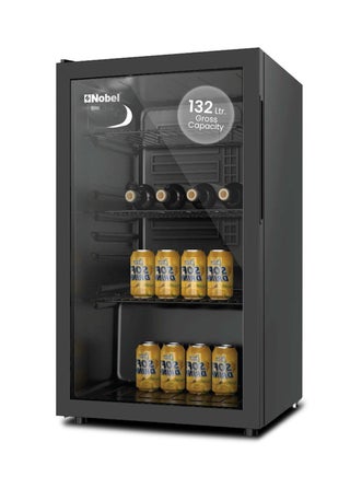 مبرد زجاجات برف معدني وباب زجاجي 132 L 220 W NBC140RH أسود - pnsku/N48045631A/45/_/1705483230/0826babd-4165-4afb-aa04-1105335278e8