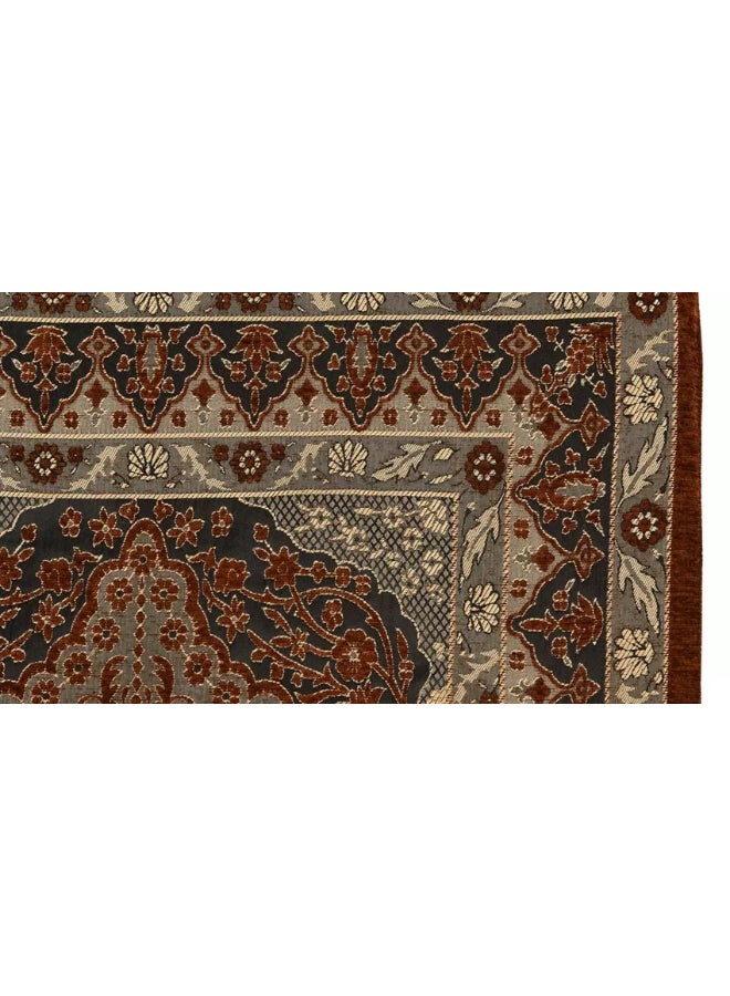 سندس سجادة صلاة رمادي 110x65سم - Image 3