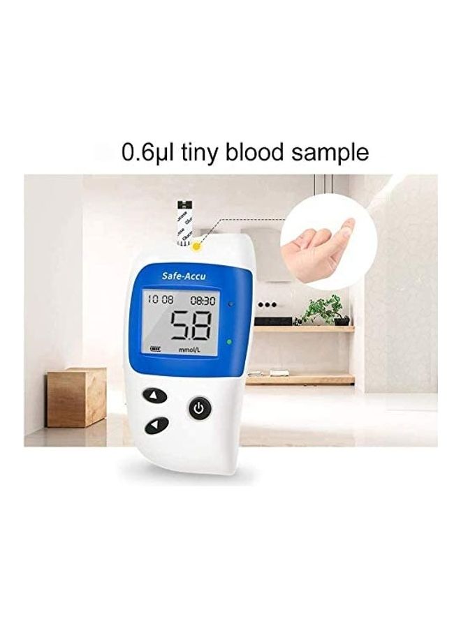 SINOCARE Safe Accu2 Blood Glucose Monitoring System With 50 Test Strips And Lancets - Image 3