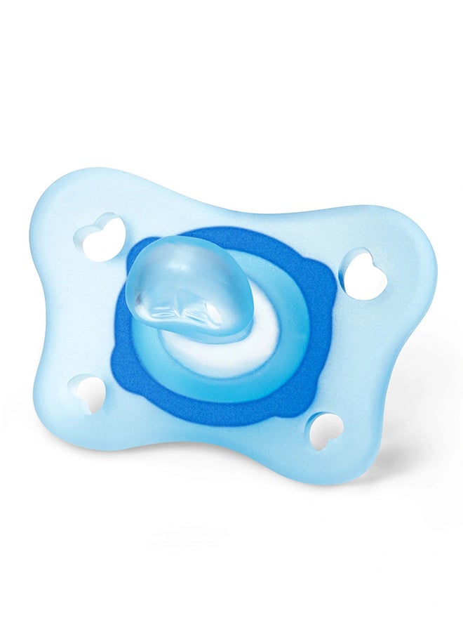 Chicco Perfect 5 Gift Set, Blue 1 Bottle 150Ml, 1 PhysioForma Minisoft, 1 Fashion Clip  - Image 4