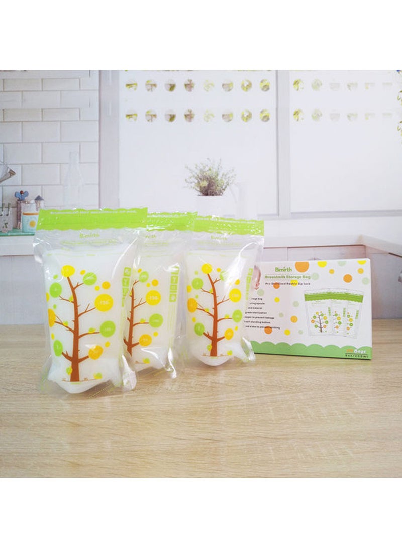 112-Piece Safe and Convenient Breast Milk Storage Fresh Bags With Leak-proof, Self Stand Design