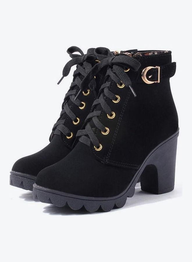 Generic - Marten Zipper Ankle Boot Black - Image 1