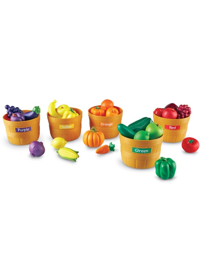 Learning Resources Farmer'S Market Food Sorting Set 33.02 x 14.73 x 25.65cm - Image 1