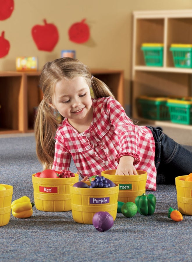 ليرننج ريسورسز مجموعة فرز الطعام فارمرز ماركت 33.02 x 14.73 x 25.65سم - Image 3