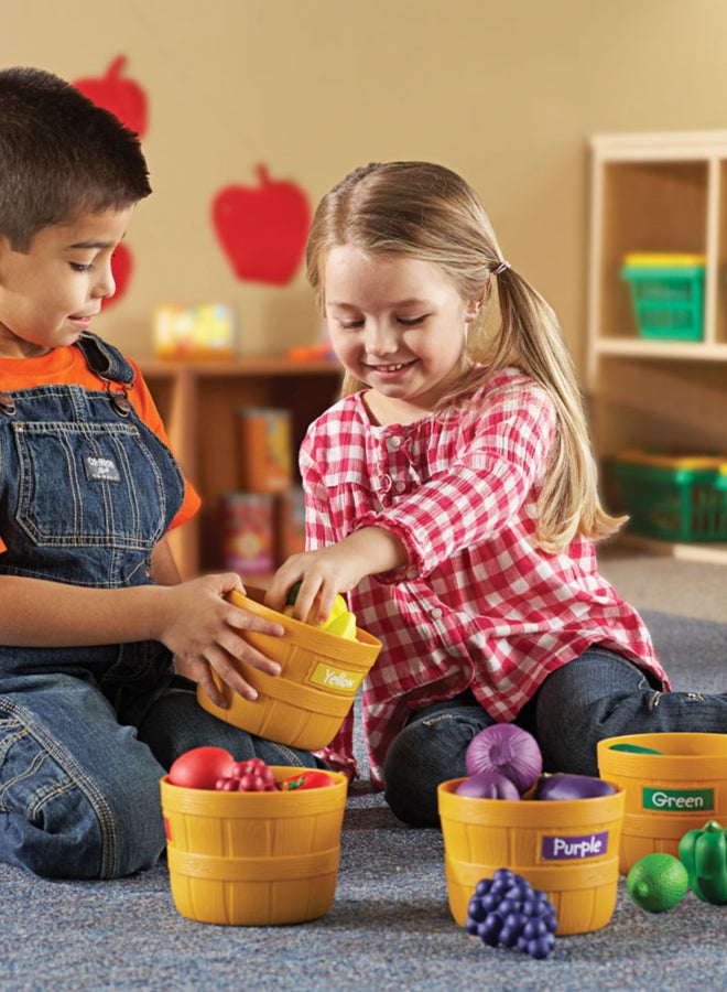 ليرننج ريسورسز مجموعة فرز الطعام فارمرز ماركت 33.02 x 14.73 x 25.65سم - Image 4