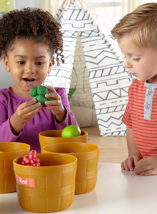 ليرننج ريسورسز مجموعة فرز الطعام فارمرز ماركت 33.02 x 14.73 x 25.65سم - Image 5