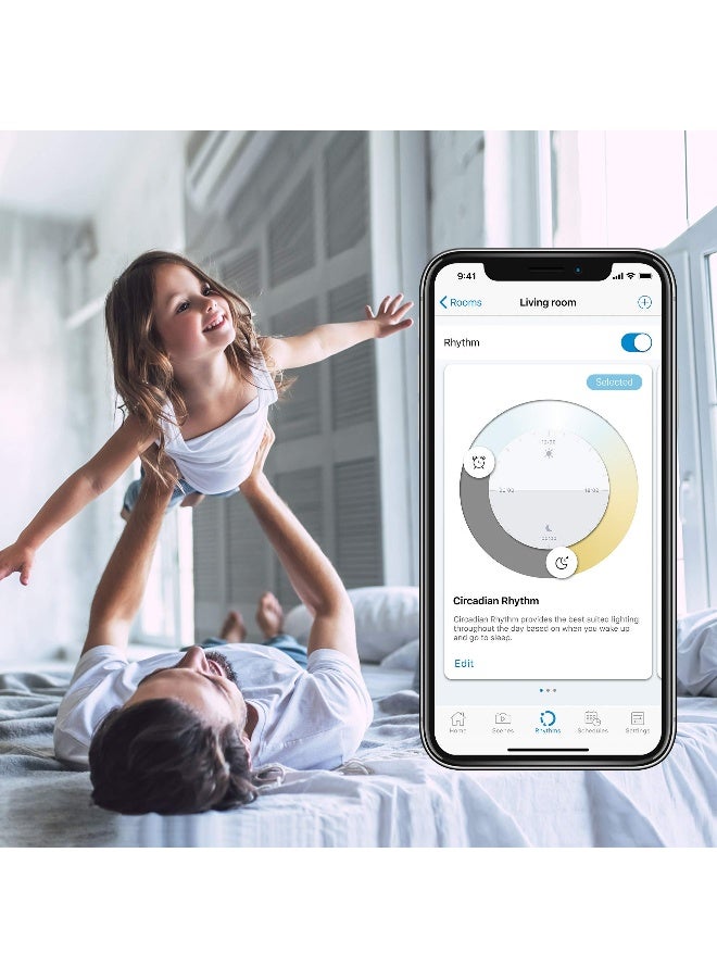 Wiz - Smart Wi-Fi Led Bulb A60 E27 16 Million Colors Warm White Neutral White White Dimmable Pre-Set Modes Compatible With Amazon Alexa And Google Assistant 60x111mm White - Image 1