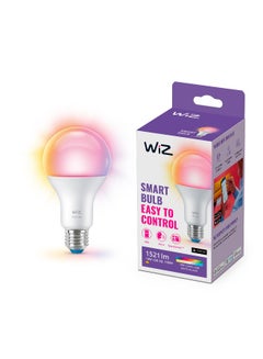 Wiz Colours And Tunable Whites A67 E27 - Wifi Bluetooth Smart Led Bulb - Compatible With Amazon Alexa And Google Assistant - 1521 Lumens 100W Equivalent black 7.7x14.2x7.7cm  - Image 2