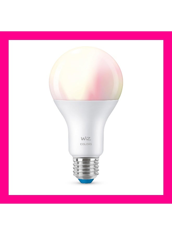 Wiz - Colours And Tunable Whites A67 E27 - Wifi Bluetooth Smart Led Bulb - Compatible With Amazon Alexa And Google Assistant - 1521 Lumens 100W Equivalent black 7.7x14.2x7.7cm - Image 1
