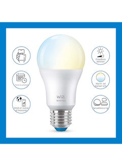 Wiz Tunable Whites A60 E27 - WiFi + Bluetooth Smart LED Bulb (Compatible with Amazon Alexa and Google Assistant) White  - Image 2