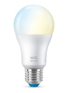 Wiz Tunable Whites A60 E27 - WiFi + Bluetooth Smart LED Bulb (Compatible with Amazon Alexa and Google Assistant) White  - Image 1