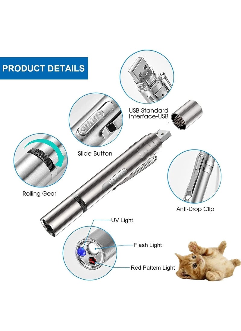 Mumoo Bear Laser Pointer Cat Chaser Toy Silver 200 g - Image 5