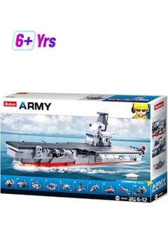 Sluban M38-B0662 361-Piece Army Aircraft Carrier 361 6+ Years  - Image 1