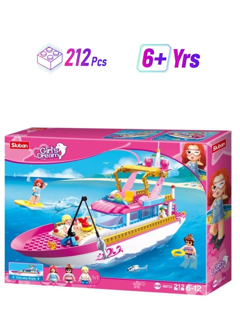 M38-B0722 212-Piece Luxury Yacht 212 6+ Years