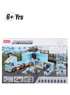 Sluban M38-B0766 Sluban - Racing Team-F1 Truck 6+ Years  - Image 1