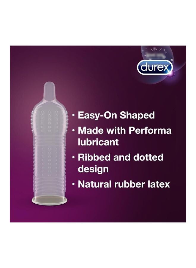 Durex - Set Of 2 Extra Time And Mutual Climax Condom - Image 1