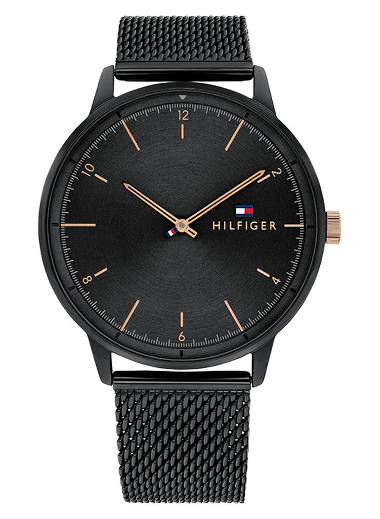 TOMMY HILFIGER Men's Hendrix  Black Dial Watch - 1791845 - Image 1