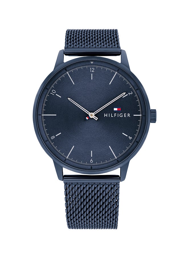 تومي هيلفيغر ساعة هيندريكس بقرص أزرق اللون - طراز 1791841 للرجال - Image 1