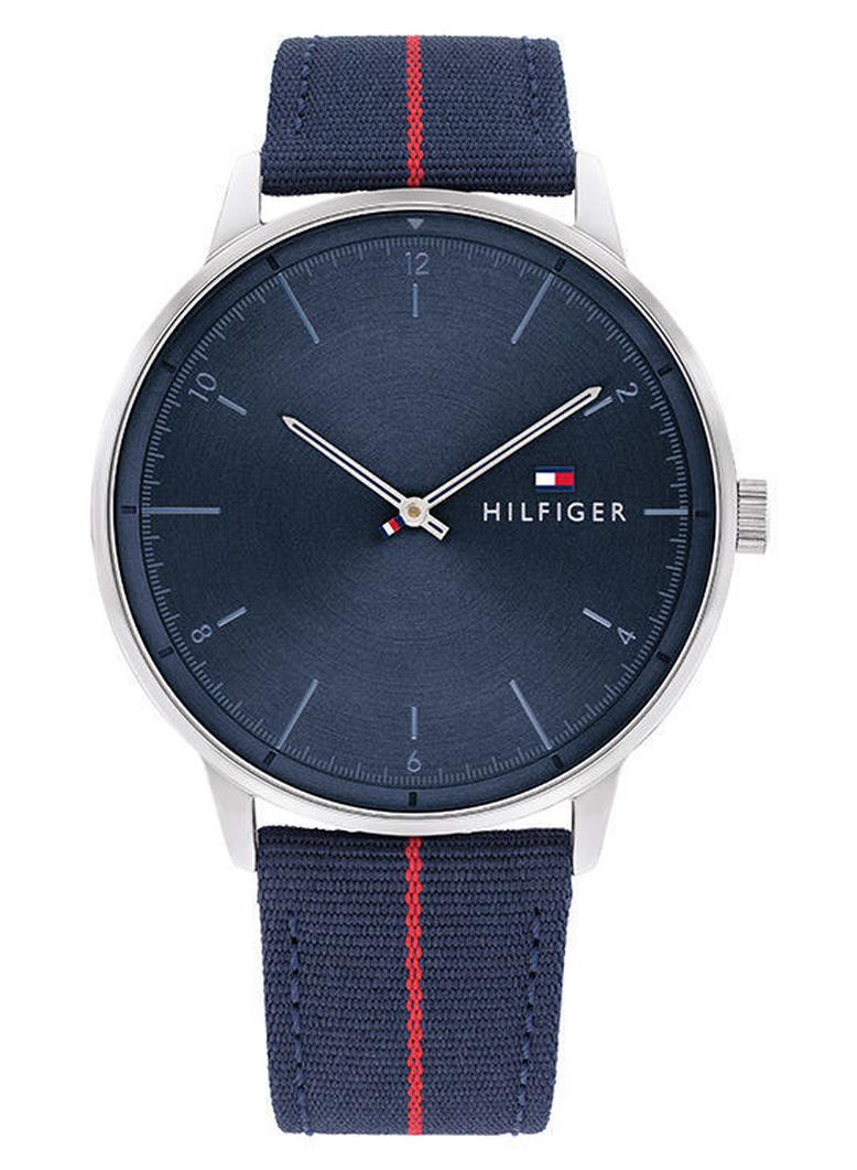 تومي هيلفيغر ساعة هيندريكس بقرص كحلي اللون - طراز 1791844 للرجال - Image 1