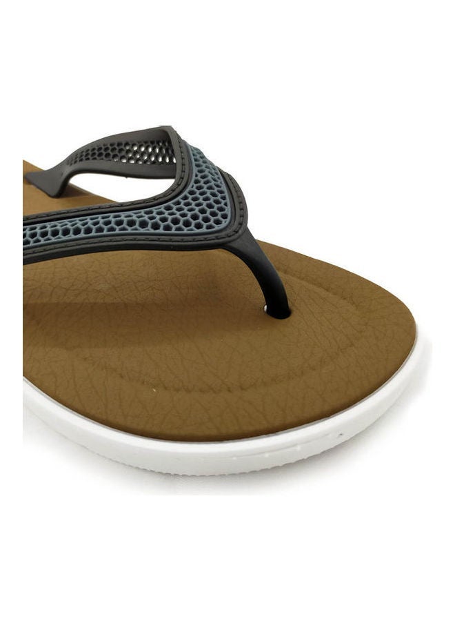Casual Flat Flip Flops Grey/Black  - Image 1