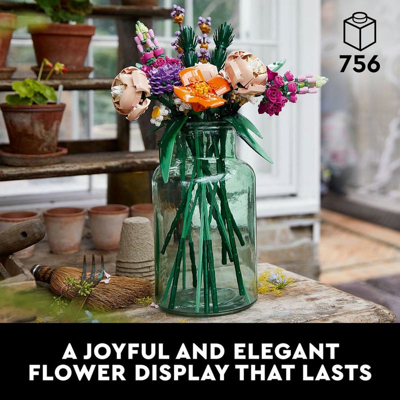 LEGO 6332924 Flower Bouquet 10280 Building Kit 756 18+ years  - Image 3