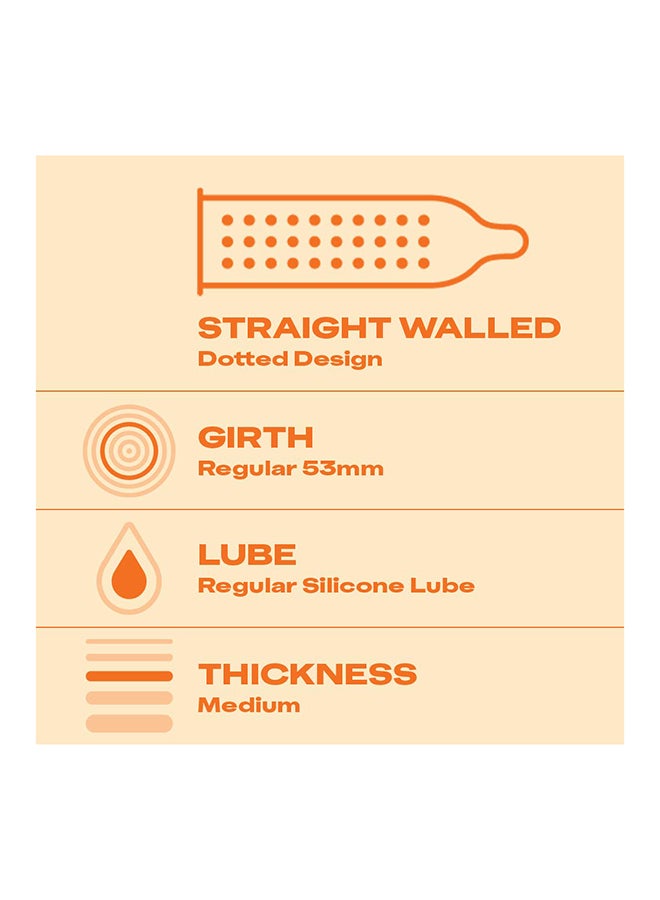 Durex Pack Of 6 Extra Dots Condoms - Image 5