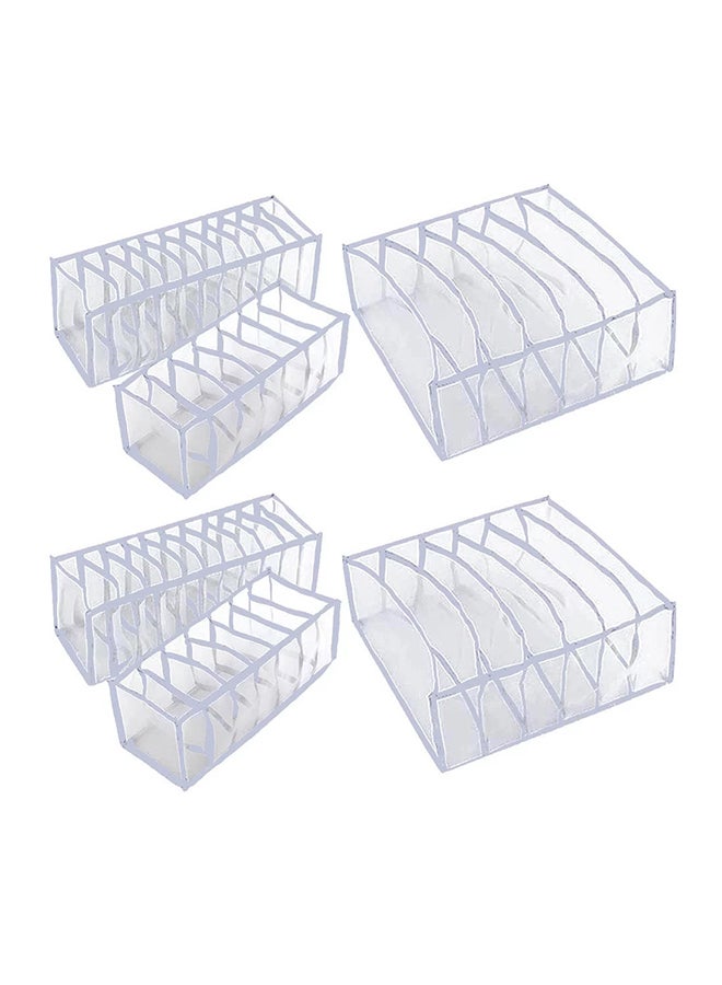 إيونتو طقم منظم للملابس الداخلية مكوّن من 3 قطع. رمادي/شفاف - Image 1