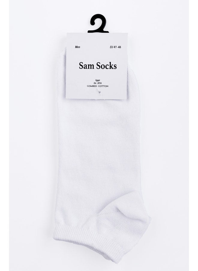 سام سوكس جوارب بطول الكاحل أبيض - Image 5