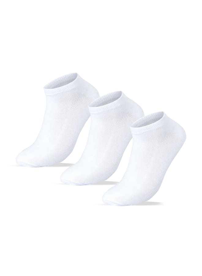 سام سوكس جوارب بطول الكاحل أبيض - Image 1