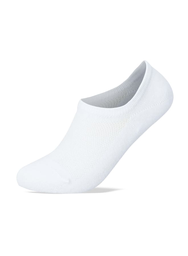 SAM SOCKS No Show Nets Socks White  - Image 2