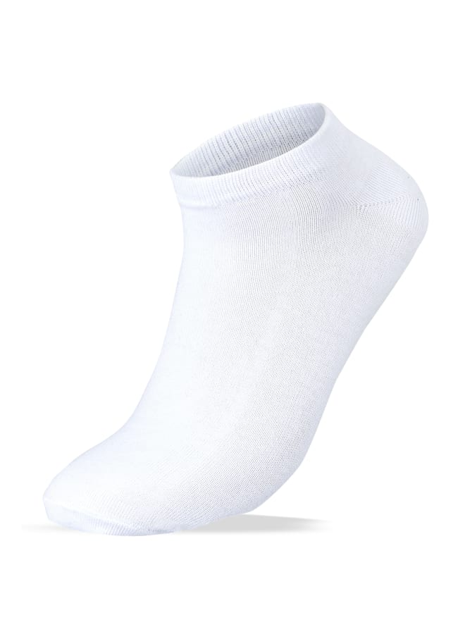 سام سوكس جوارب بطول الكاحل أسود/ أبيض - Image 2