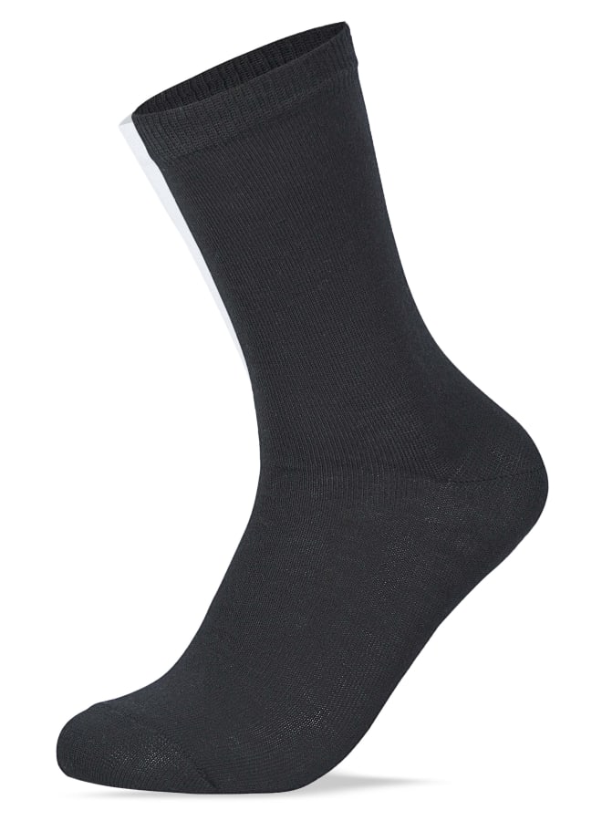 SAM SOCKS Classic Plain Socks Black  - Image 2