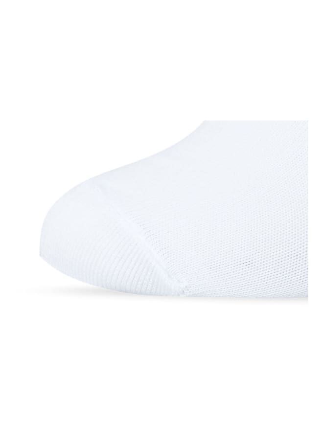 SAM SOCKS Classic Plain Socks White  - Image 3