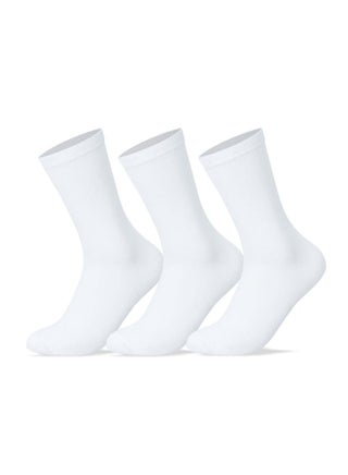 Classic Plain Socks White - pnsku/N48355988V/45/_/1750244291/9562a79a-dff6-480a-89da-794edc64aea6
