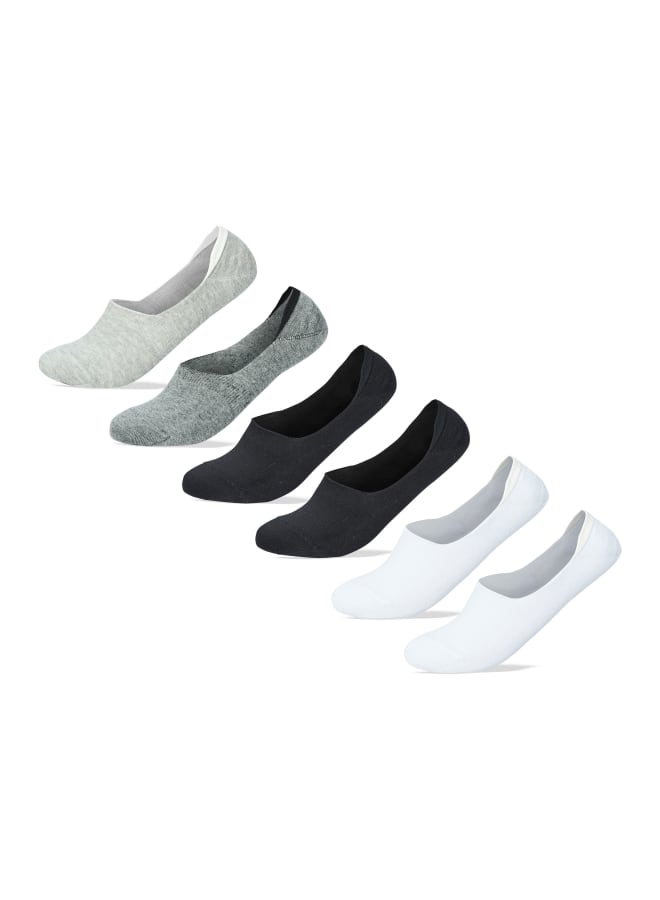 SAM SOCKS Invisible Silicon Plain Socks Multicolour  - Image 1