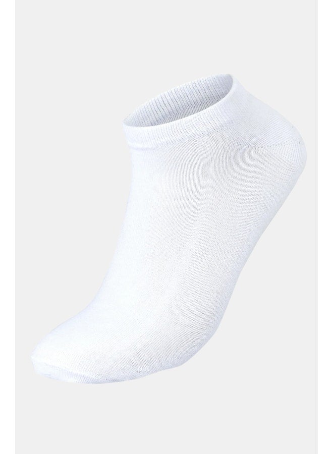 سام سوكس جوارب سادة بطول الكاحل أبيض - Image 2
