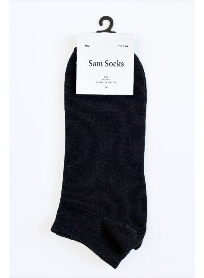 سام سوكس جوارب سادة بطول الكاحل أسود - Image 4