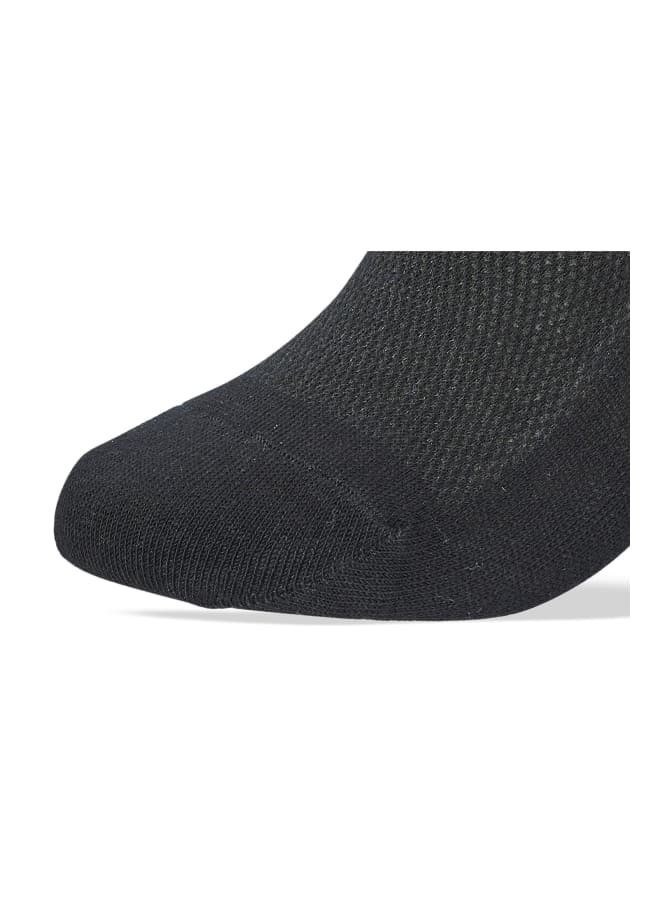 SAM SOCKS No Show Plain Socks Black - Image 3