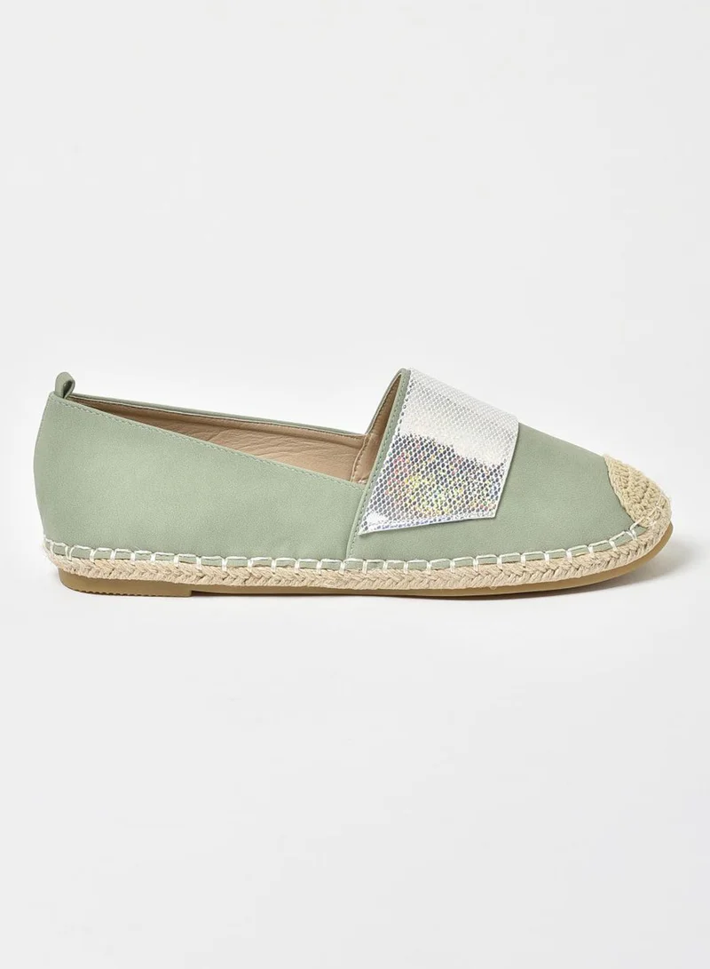 Jove Women's Casual Espadrilles Green