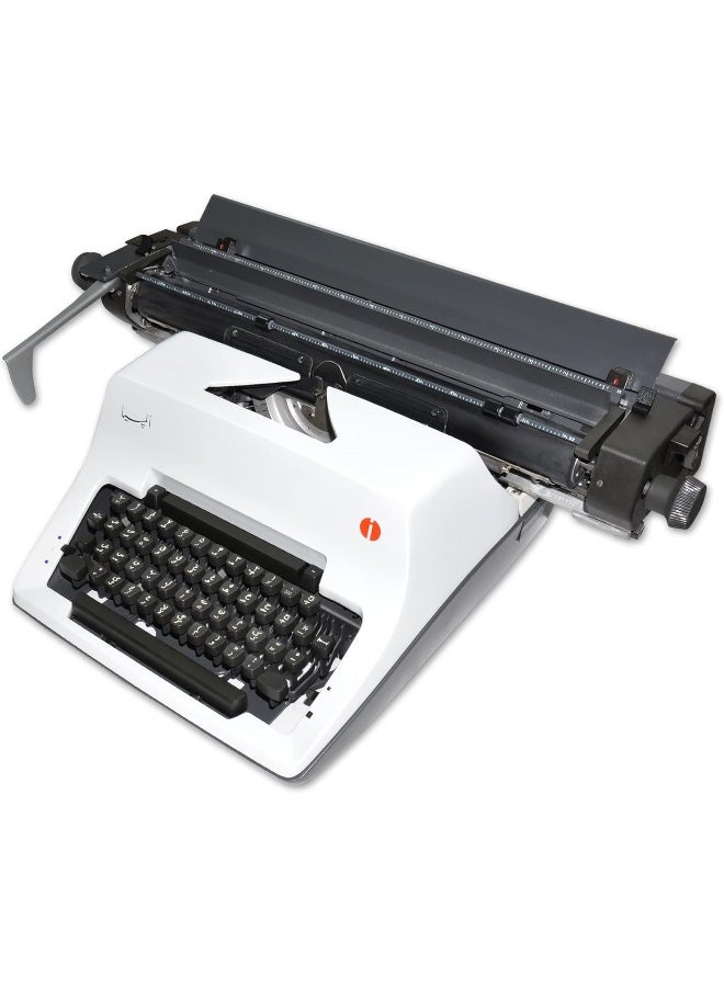 FIS OLYMPIA Persian Typewriter (Farsi) SG3, 46cm, Manual Multicolour