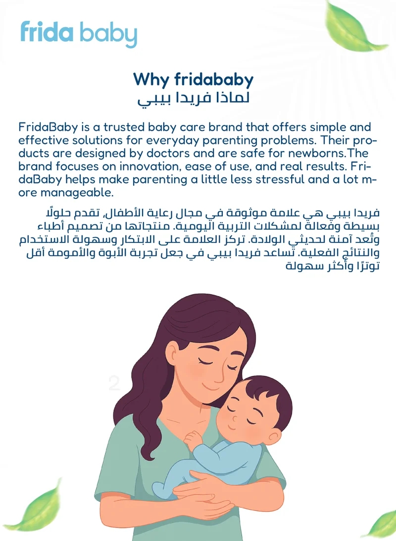 fridababy NoseFrida Hygiene Filters | Made in Sweden | 20-Count Nasal Aspirator Replacement Filters | Safe, BPA-Free, Hygienic, Blocks Mucus & Bacteria | Baby Congestion Relief