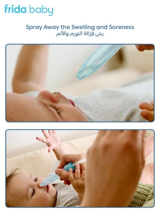 بخاخ أنفي ملحي طبيعي للأطفال | مصنوع في السويد | رذاذ مرطب لطيف لتخفيف احتقان حديثي الولادة والرضع | يخفف المخاط وينظف الأنف المسدود | خالٍ من الأدوية وآمن للاستخدام - view 5