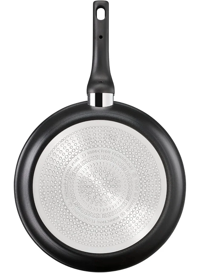 Tefal TEFAL Frying Pan | UNLIMITED Frypan 28 cm | Scratch resistance | 100% safe non stick coating | Thermo signal™ | Perfect searing | Made in France | Induction | 2 Years Warranty | G2550602 Black Extra Deepcm