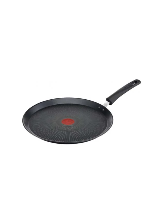 Tefal TEFAL Pancake Pan | UNLIMITED Pancake Pan 25 cm | Scratch resistance | 100% safe non stick coating | Thermo signal™ | Perfect searing | Made in France | Induction | 2 Years Warranty | G2553802