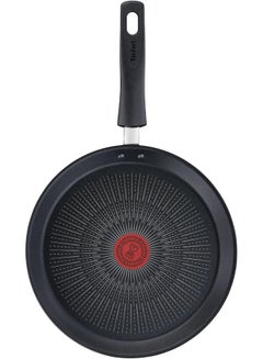 تيفال TEFAL مقلاة بان كيك | UNLIMITED مقلاة بان كيك 25 سم | مقاومة للخدش | طلاء غير لاصق آمن 100% | مؤشر Thermo signal™ | تحمير مثالي | صنع في فرنسا | متوافق مع الحث | ضمان لمدة سنتين | G2553802 أسود 25سم  - Image 2